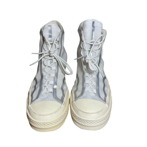 Men’s Converse all star sneakers size 9 women’s 11 white - Picture 2 of 5
